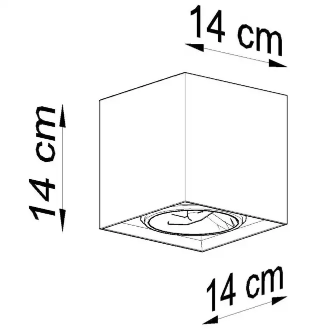 Plafon Trolla beton