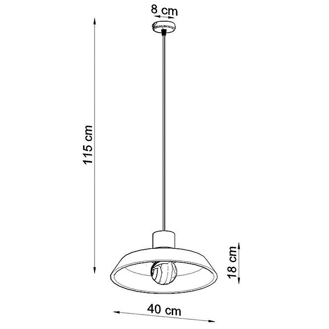 Lampa wisząca Velvang