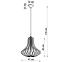 Lampa wisząca Svano,4