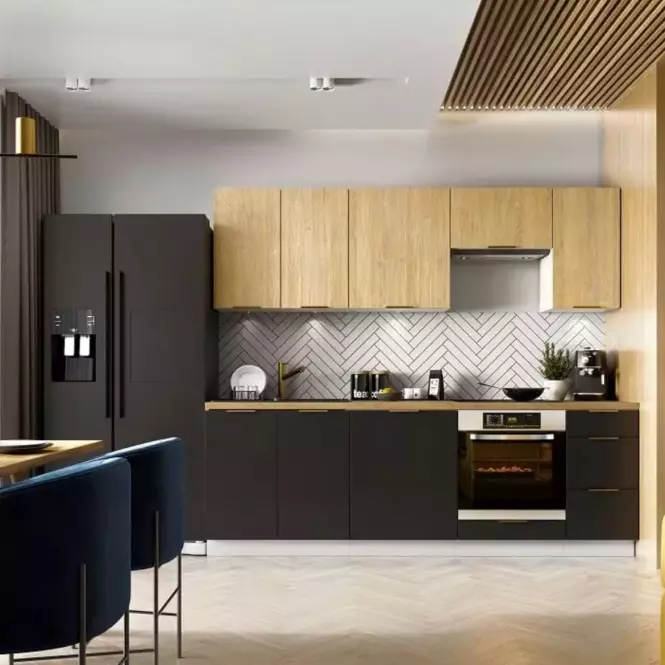 Szafka kuchenna Denis d60sł 2133 pl 2fr dąb london/biały,4