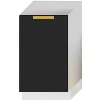 Front zmywarki Denis 45pz czarny mat