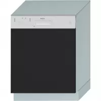 Front zmywarki Denis 60po czarny mat