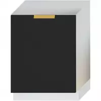 Front zmywarki Denis 60pz czarny mat