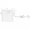 Brodzik B-M/SPACE S 90X90X1.5 BIEW,2