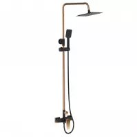Kolumna natryskowa Midnight black/gold rose