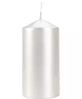 Świeca walec 60/120 A1 perłowo biała 190