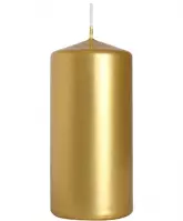 Świeca walec 60/120 A1 złoty metalik 213