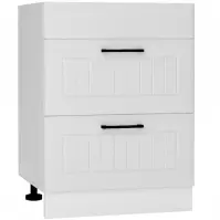 Szafka Kuchenna Irma D60pc S/2 Zasl Jasny Szary Mat