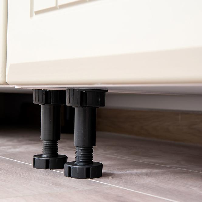 Szafka Kuchenna Irma W60/68 Slim Pl Z Okapem Srebrnym C