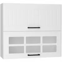 Szafka Kuchenna Irma W80grf/2 Sd Biały Groszek Mat