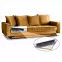 Sofa Monaco Velluto 08,8