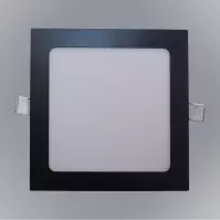 Panel LED SQUARE 9W 4200K kwadrat czarny