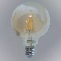 ŻARÓWKA FL G95 6W/500LM E27 230V 2200K GOLD