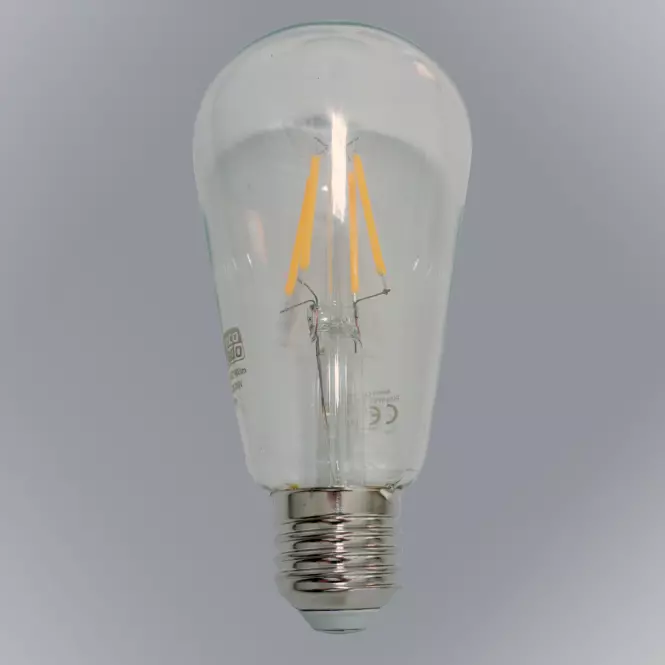ŻARÓWKA FL ST64 4W/480LM E27 230V 2700K CLEAR