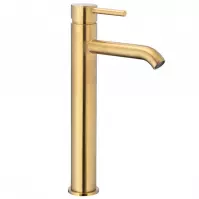 Bateria umywalkowa nablatowa Moza Gold