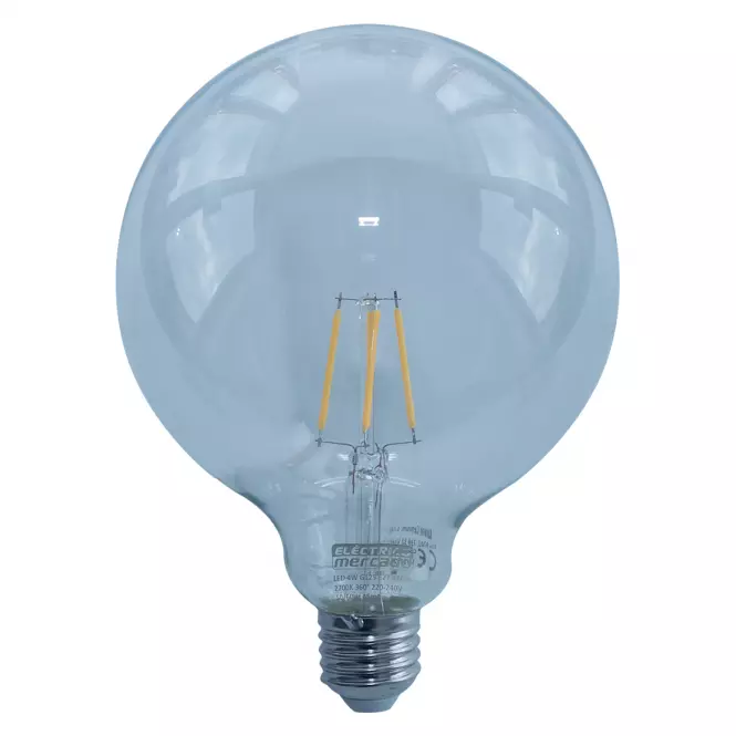 Żarówka FL G125 4W/470LM E27 230V 2700K CLEAR