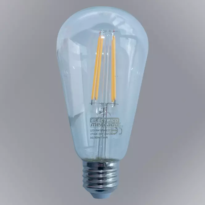 Żarówka FL ST64 8W/1055LM E27 230V 2700K CLEAR