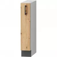 Szafka Kuchenna Clara D15 Cargo Szary Grafit/Artisan