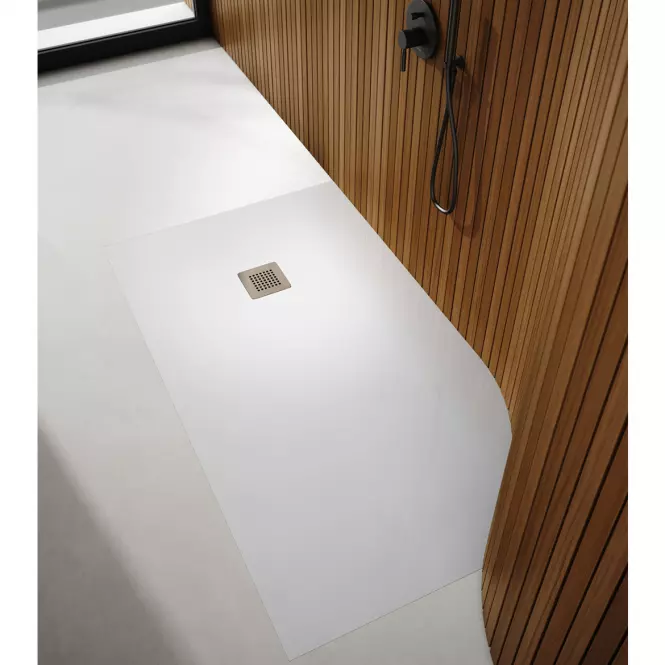 Brodzik półokrągły Kalait Smooth White 90x90x3,5 R55 3.3104-M2