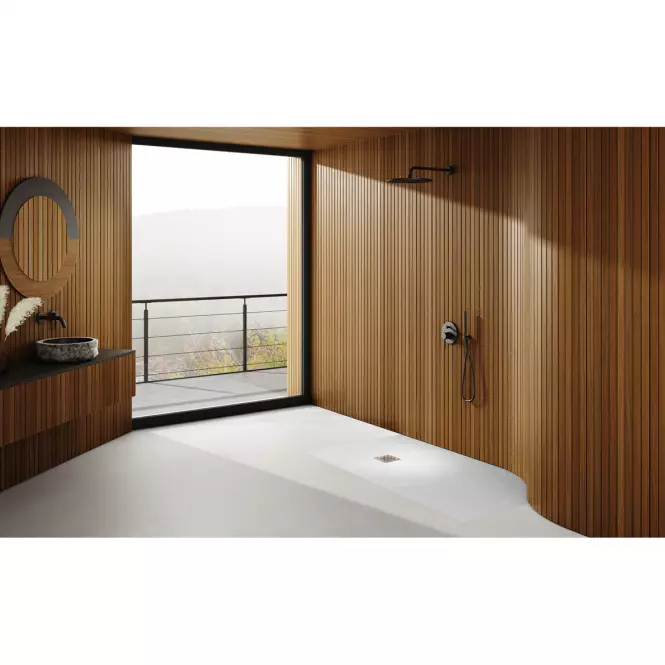 Brodzik Kw Kalait White Stone 80x80x3,5 3.3100/B/ST-M2