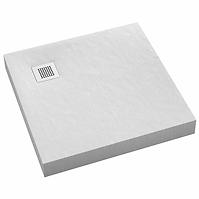 Brodzik Kw New Horizons White Stone 80x80x12 3.3300/B/ST-M2