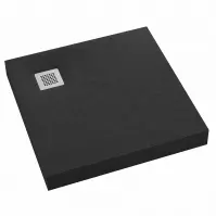 Brodzik Kw New Horizons Black Stone 80x80x12 3.3300/C/ST-M2
