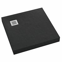 Brodzik Kw New Horizons Black Stone 90x90x12 3.3301/C/ST-M2