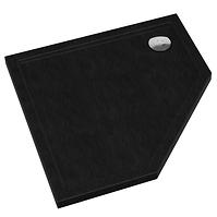 Brodzik pięciokątny Caspar New Black Stone 80x80x5 - 3.2397/C/St