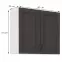 Szafka kuchenna STILO grafit mat/biały 80g-72 2f,2