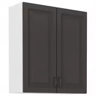 Szafka kuchenna STILO grafit mat/biały 80g-90 2f
