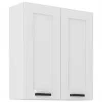 Szafka kuchenna LUNA biały mat/biały  80g-90 2f