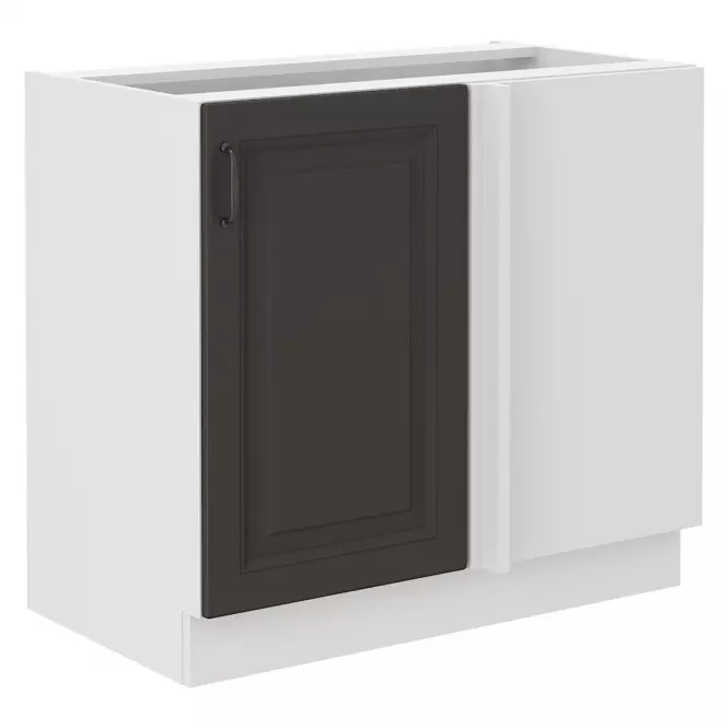 Szafka kuchenna STILO grafit mat/biały 105 nd 1f bb