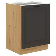 Szafka kuchenna STILO grafit mat/artisan 60d 1f bb