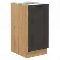 Szafka kuchenna STILO grafit mat/artisan 40d 1f bb