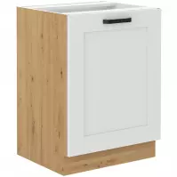 Szafka kuchenna LUNA biały mat/artisan  60d 1f bb