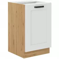 Szafka kuchenna LUNA biały mat/artisan  50zl 1f bb