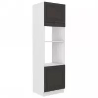 Szafka kuchenna STILO grafit mat/biały 60dmp-210 2f
