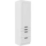 Szafka kuchenna LUNA biały mat/biały  60dks-210 3s 1f