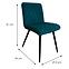 Krzesło  Wy-8043l Turquoise 106,2