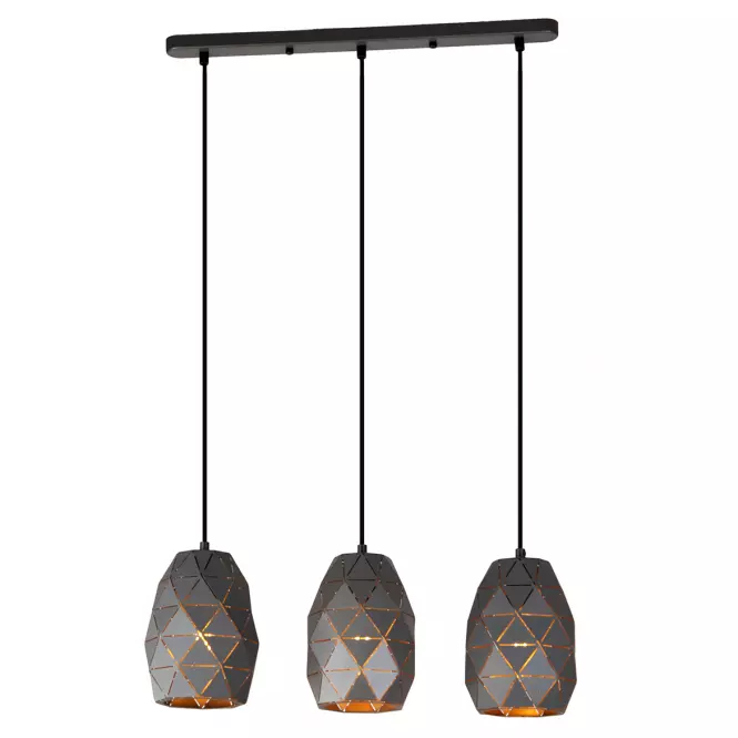 Lampa Harley MDM-3480/3 GR+GD LW3