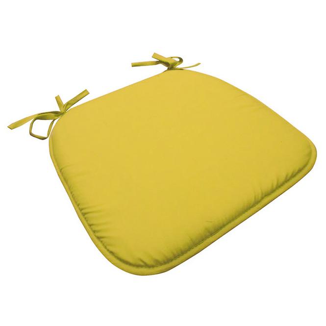Poduszka na krzesło Suzette 38x38 żółty