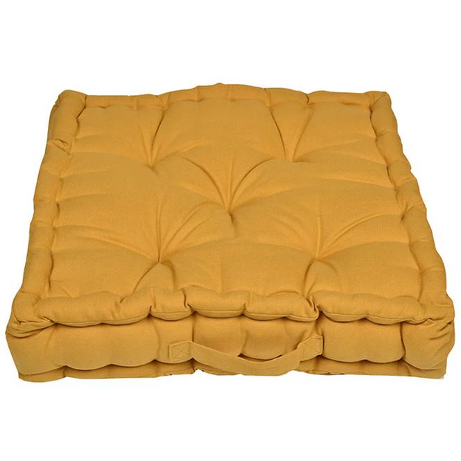 Poduszka na podłogę Sara 50x50x10 żółty