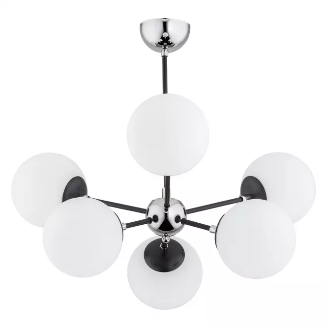 Lampa Sandy Silver White op. ośw. 6 PŁ 63100 LW6