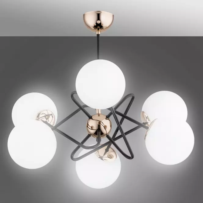 Lampa Virginia Gold White op. ośw. 6 PŁ 63104 LW6