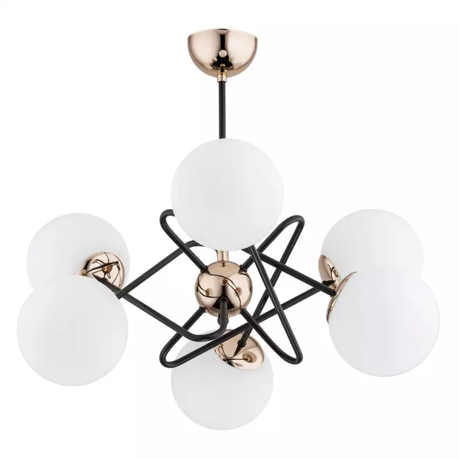 Lampa Virginia Gold White op. ośw. 6 PŁ 63104 LW6