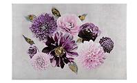 Obraz Fioletakwych Kwiatów 120x80cm