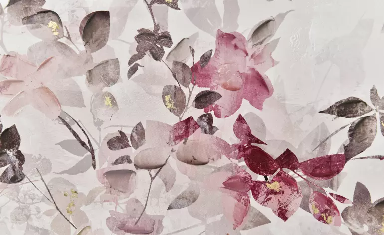 Obraz na płótnie Flower Art 72,5x142,5cm