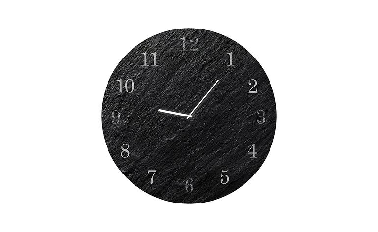 Zegar ścienny z włókna węglowego 30cm