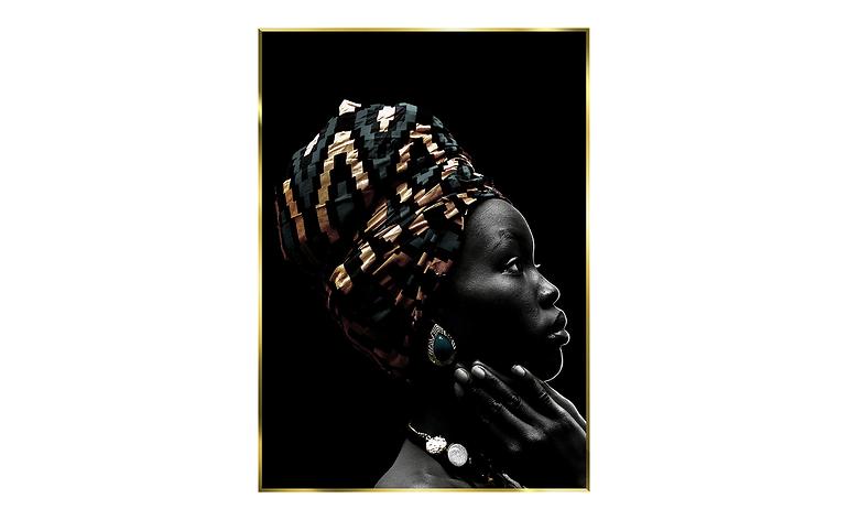 Obraz szklany afrykański klejnot 80x120cm