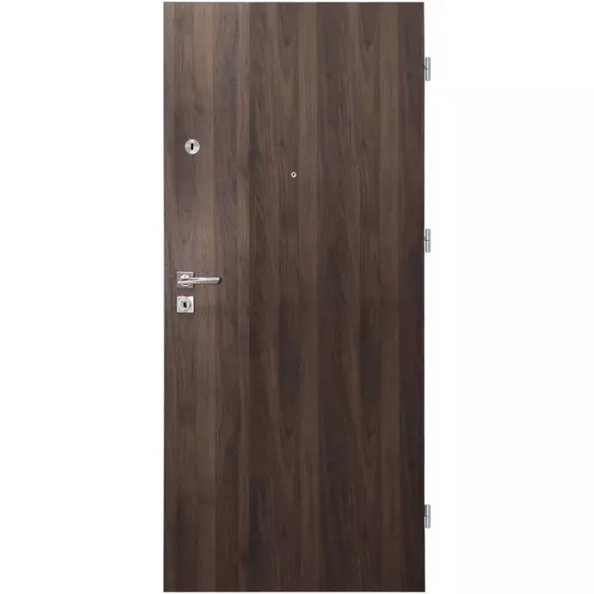 Drzwi wewnętrzne wejściowe Kleopatra 80P ciemny colum